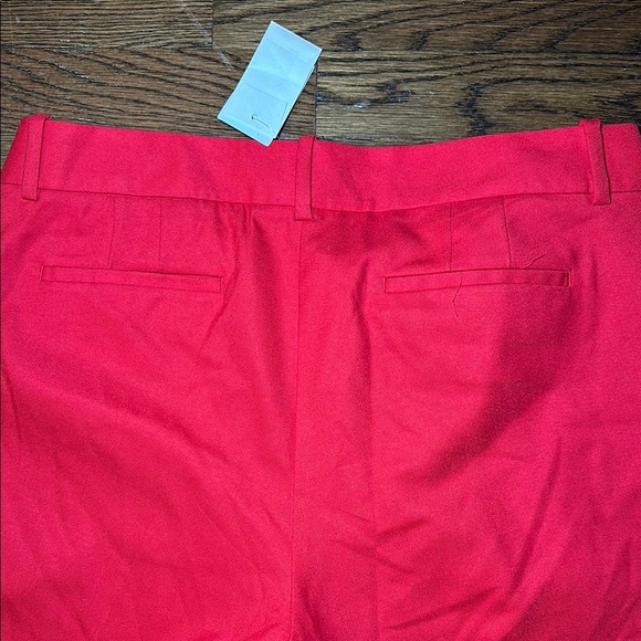 J. Crew Women's Red Skimmer CityFit Pants. NWT - Picture 7 of 7